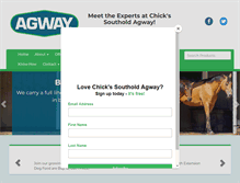 Tablet Screenshot of chicksagway.com